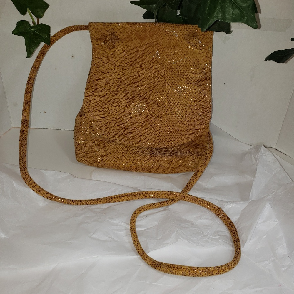 Gold Crossbody Handbag